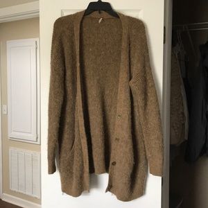 Free People Oversized Chunky Cardigan